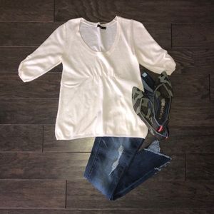 The Limited cream sweater